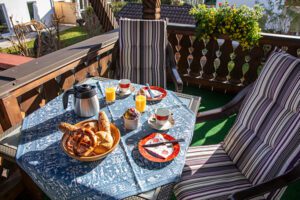 Ferienwohnung II: Balkon